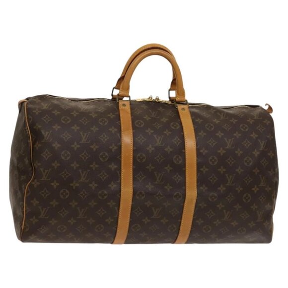 LOUIS VUITTON Monogram Keepall 55 Boston Bag - Picture 1 of 15